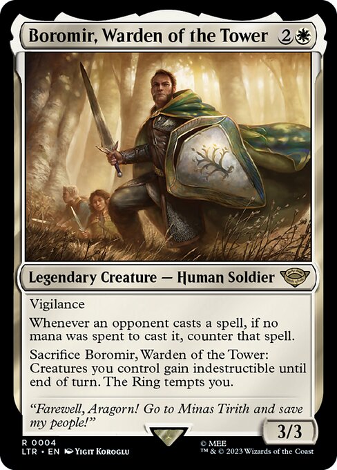 Boromir, Warden of the Tower - Synergy (Interaction) image