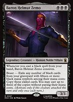Baron Helmut Zemo card art