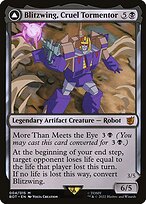 Blitzwing, Cruel Tormentor card art