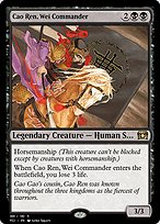 Cao Ren, Wei Commander card art