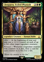 Cleopatra, Exiled Pharaoh card art
