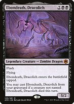 Ebondeath, Dracolich card art