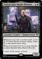 Endrek Sahr, Master Breeder card art